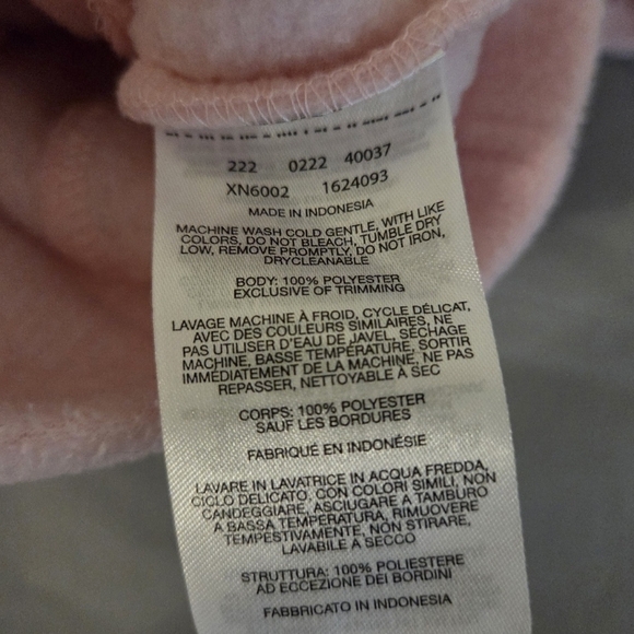 Columbia Pink Fleece Jacket Girls 6/12 Months - Picture 6 of 6